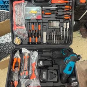 12V Drill Machine Combo Tool Set for Home Use